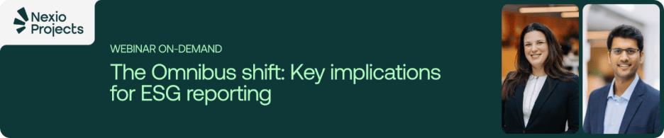 Watch our on-demand webinar explaining the CSRd implications of the new Omnibus